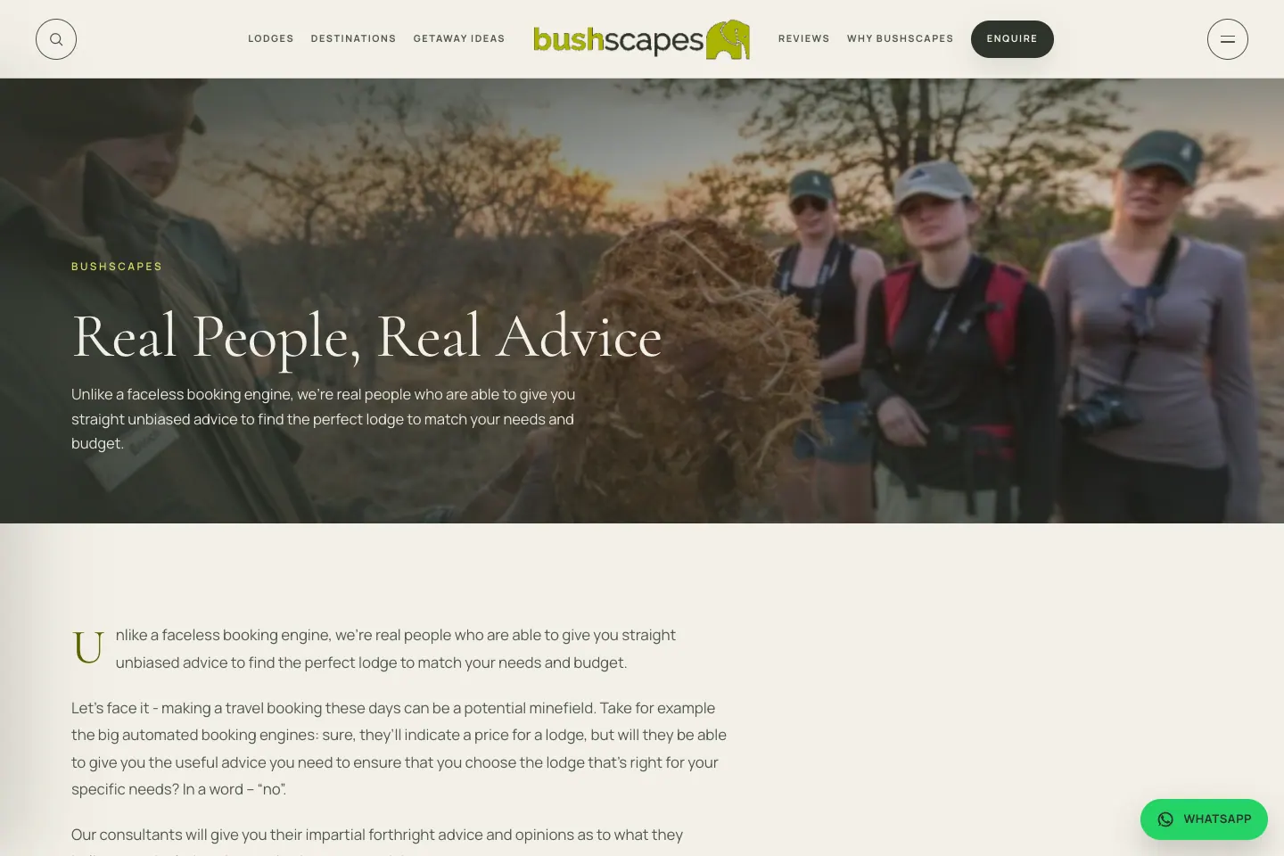 Bushscapes Google reviews page